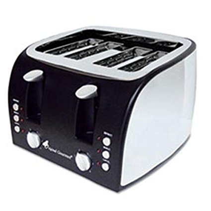 Coffee Pro 4-Slice Multi-Function Toaster with Adjustable Slot Width
