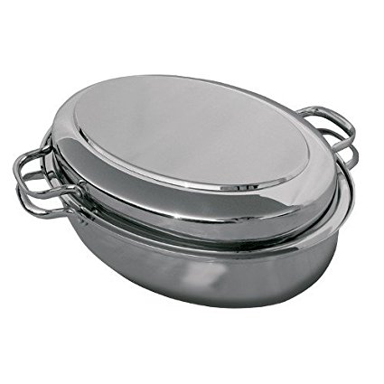 Stainless Steel Professional Grade Multi Roaster - Four Cookware Products in One, including Extra Large Roaster