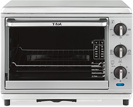 T-fal OT274E Stainless Steel Convection and Rotisserie Toaster Oven, Silver