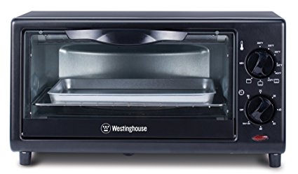 Westinghouse WT0950B 4-Slice Toaster Oven, 9-Liter, Black