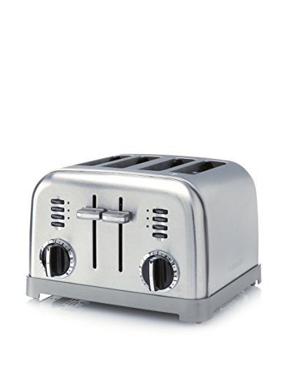 Cuisinart Electronic 4-Slice Steel Toaster