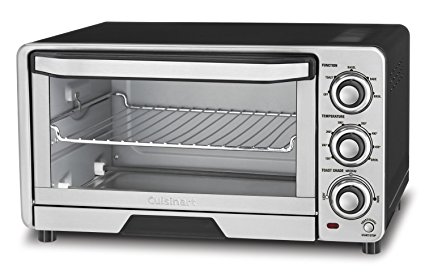 Cuisinart TOB-40FR Custom Classic Toaster Oven Broiler, Silver (Certified Refurbished)
