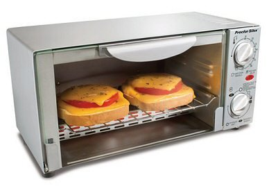 Proctor 31112Y GRY Compact Toaster Oven