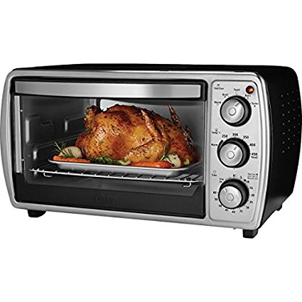 Oster 6-Slice Countertop Convection Toaster Oven, Silver (TSSTTVCGBK)