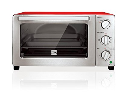 Kenmore 4606 6-Slice Convection Toaster Oven in Red