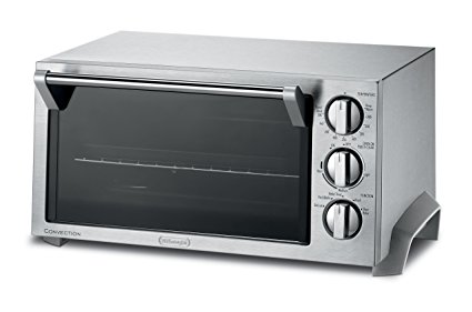 DeLonghi EO1270 6-Slice Convection Toaster Oven, Stainless Steel
