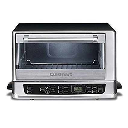 Cuisinart TOB-155 Toaster Oven Broiler, Stainless/Black (Certified Refurbished)