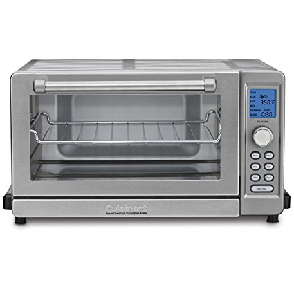 Cuisinart TOB-135 Deluxe Convection Toaster Oven Broiler, Brushed Stainless
