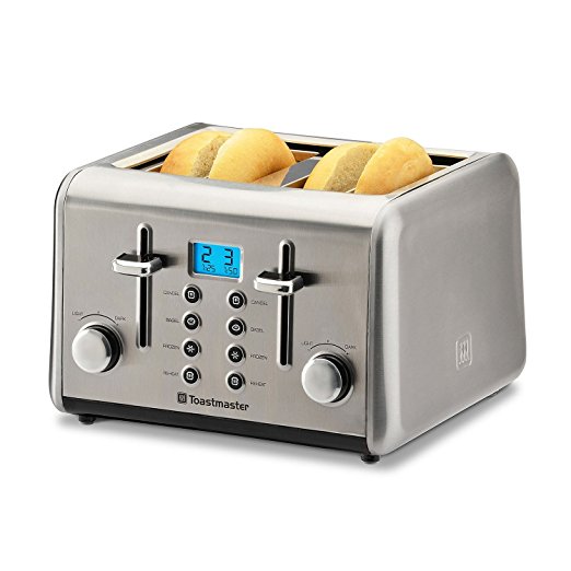 Toastmaster Stainless-Steel 4-Slice Toaster